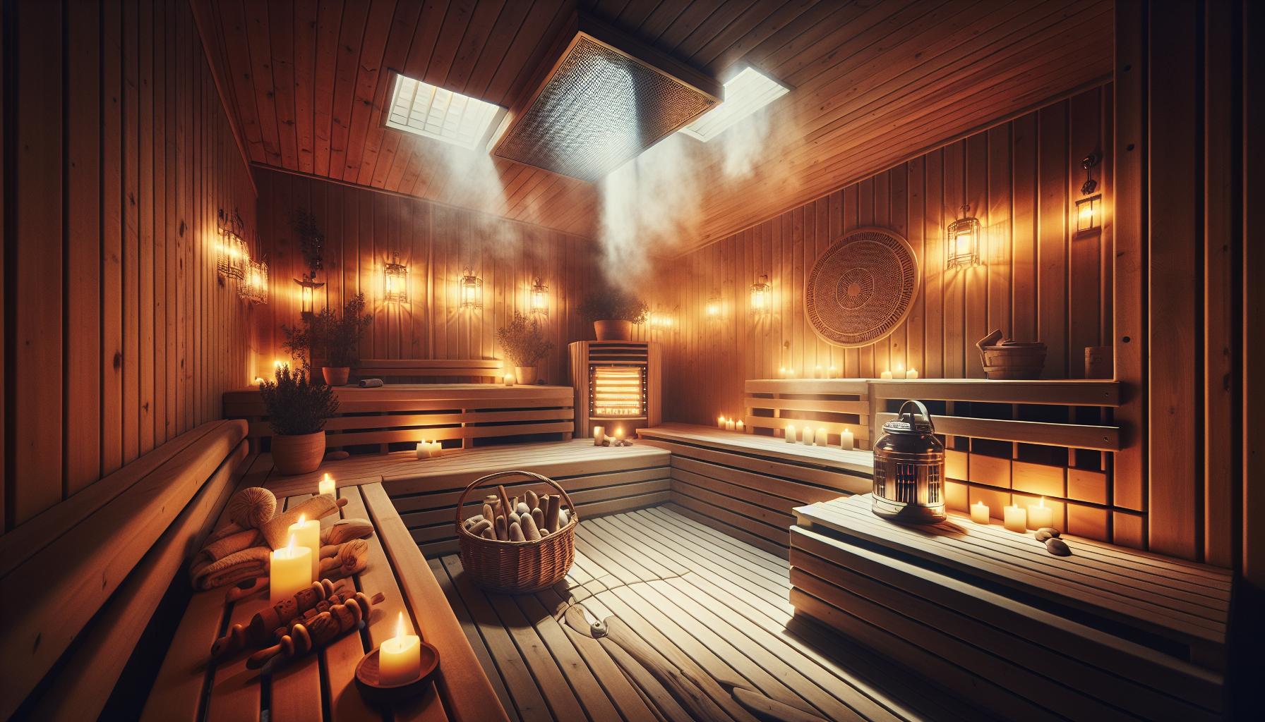 Jak připravit ideální atmosféru pro relaxaci v sauně