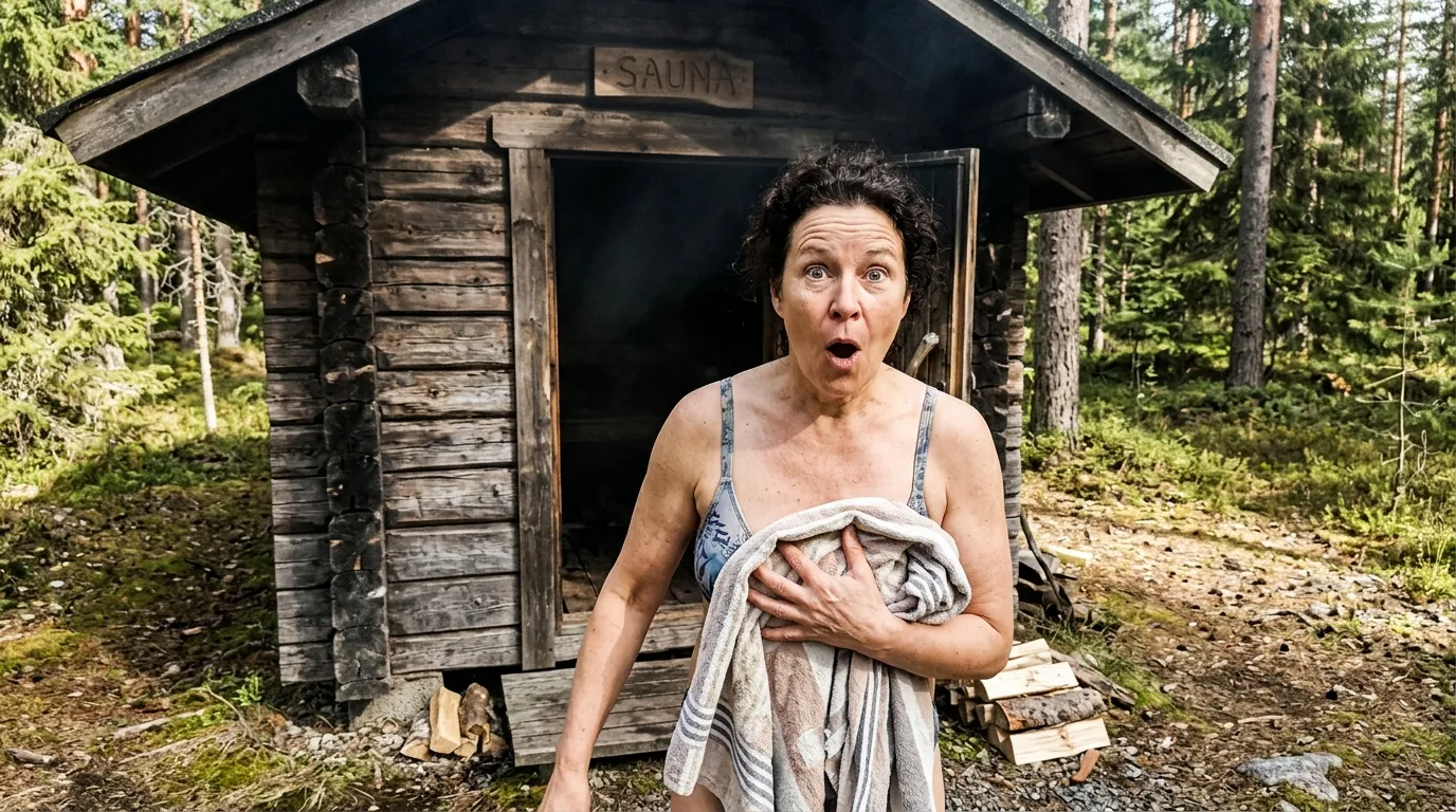 Tradiční finská sauna v Komorní Lhotce s pecí na bukové dřevo v srdci Beskyd.