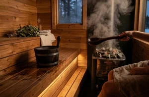 Finská sauna: Hlavní přínosy pro zdraví, pravidla saunování a domácí pořízení