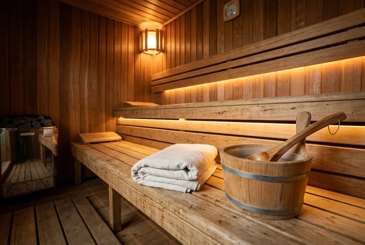 Relaxace a péče o pokožku po sauně