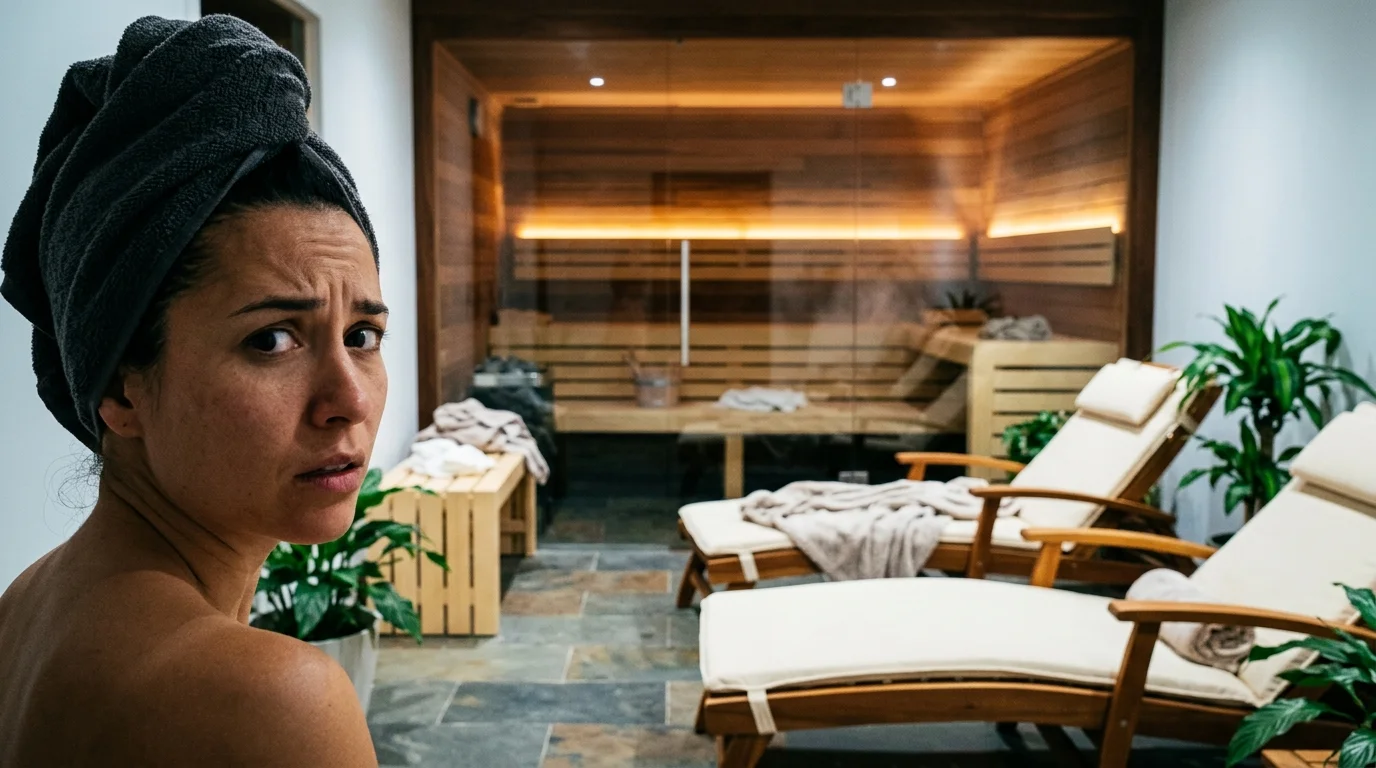 Pohled do moderního saunového světa v Aquapalace Praha Čestlice s relaxační zónou