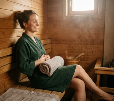Saunování při menstruaci: Jak bezpečně vyzrát na křeče bez prášků Saunování při menstruaci: Jak bezpečně vyzrát na křeče bez prášků